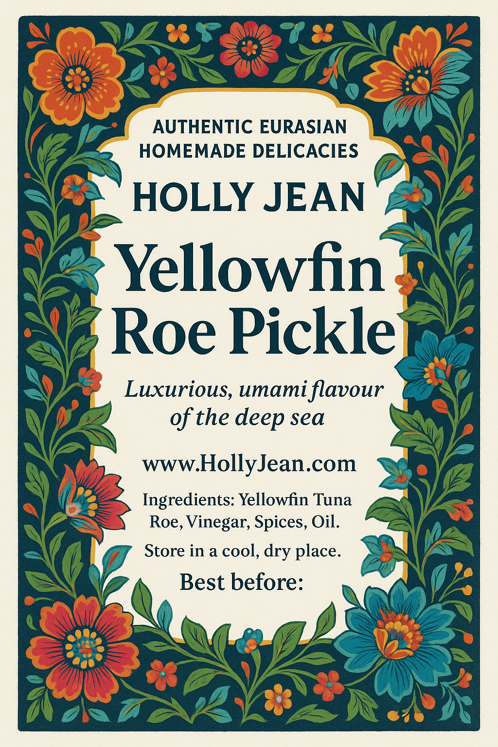 Yellowfin Roe Pickle